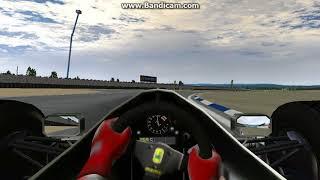 Osella FA1M Silverstone race lap 1'10"696 onboard