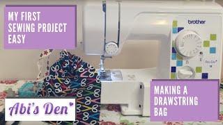 My First Sewing Project Easy | Abi’s Den ️