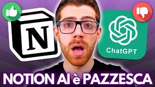 Notion AI - L'alternativa a ChatGPT per il LAVORO e la PRODUTTIVITÀ 