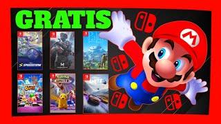 58 JUEGOS GRATIS para NINTENDO SWITCH en 2025 en 1 MINUTO