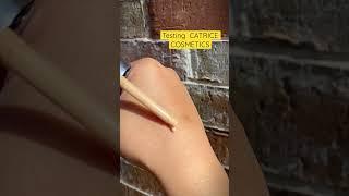 Testing Catrice Cosmetics #testing #producttesting #shortvideo #shorts #catricecosmetics #review