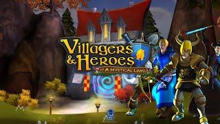 Villagers and Heroes (Крестьяне и герои) Обзор мморпг на андроид и на пк