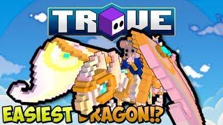 EASIEST DRAGON!? HOW TO GET THE CLOUD DRAGON in TROVE!