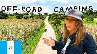 Remote Moto Camping in GUATEMALA [Vlog 35]  #mototravel #motovlog