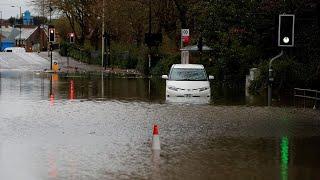 Storm Dennis kills two people and floods large parts of Britain