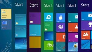 Windows 8 Start Menu Evolution!