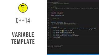 Variable Template In C++