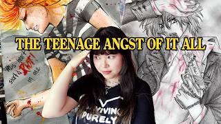 REACTING TO MY HIGH SCHOOL ART  it's a journey to say the least