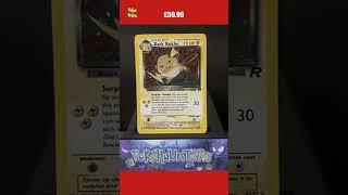Pokemon Card Dark Raichu 83/82 Team Rocket Holo Rare WOTC Near Mint