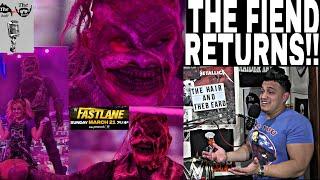 THE FIEND RETURNS ! THE FIEND RETURNS WITH A NEW MASK AT FASTLANE REACTION ! THE FIEND NEW MASK 2021