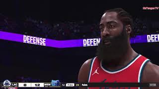 NBA MEMPHIS GRIZZLIES  vs LOS ANGELES CLIPPERS  GAMEPLAY PS5 UHD