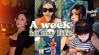 Weekly Vlog: 1 Week of Productivity, Acne Squeezing, TVC Filming... | Quynh Thi |