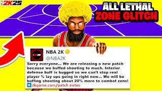 NBA 2K25 HUGE PATCH 3 update & NEW LETHAL HOT ZONES GLITCH