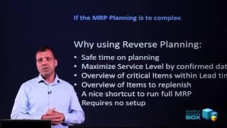 Introduction to Reverse Planning in Microsoft Dynamics NAV