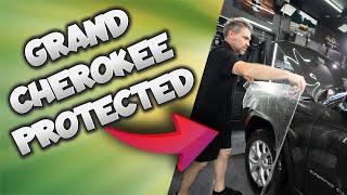 2023 Jeep Grand Cherokee PPF/clear bra install process in Copperas Cove/Killeen/Harker Heights