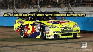 All Of Mark Martin's Wins with Hendrick Motorsports