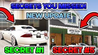 SECRETS YOU MISSED IN THE NEW GREENVILLE JAGUAR UPDATE! | Roblox Greenville