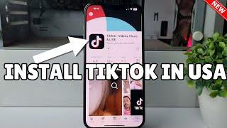 How to download & install tiktok on iphone from USA after ban