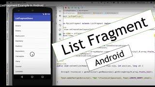 ListFragment Example in Android