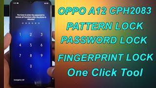 Oppo A12 Password-Pattern Unlock| Oppo CPH2083 Pattern & Pattern Remove One Click.