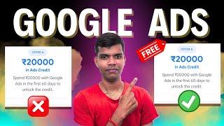 Google Ads Get Rs 20000 Promotional Code 2024 #googleads #code