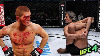 Khabib Nurmagomedov vs. Mukhtar Gusengadzhiev (EA sports UFC 4)