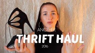 ANOTHER THRIFT HAUL | 2016 | THREADSOBSESSED