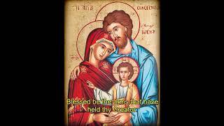 Blessed be St. Joseph (Christum Dei Filium, Lyrics) | Benedictines of Mary, Queen of the Apostles