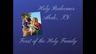 Feast of the Holy Family of Jesus, Mary & Joseph