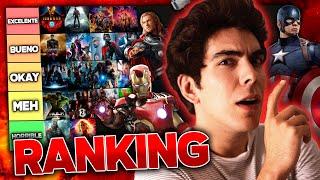 ¡HAGO LA TIER LIST DE PELICULAS DE MARVEL! | Caja de Películas