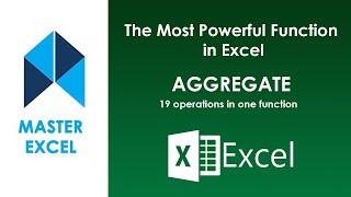 The Most Powerful Function in Excel - AGGREGATE