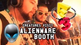 The Creatures Visit the Alienware Booth (E3 2013)