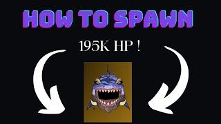 How to spawn 195k hp Terror Shark Blox Fruits