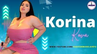 Korina Kova Biography | Wiki | Age | Plus Size Curvy Model I Family I Net Worth I Lifestyle