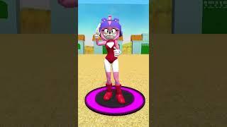 Sonic dodges punches from Round Soldiers in Squid Game #sonic #squidgame #shorts #funny
