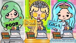 Poor Girl in Princess School | Toca Life Story |Toca Boca