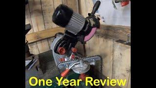 Oregon 410-120 Bench or Wall Mounted Saw Chain Grinder. 1 Year Review. (part 1 of 2)