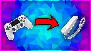 HOW TO TURN YOUR PS4 CONTROLLER INTO A WII REMOTE (Dolphin Emulator)