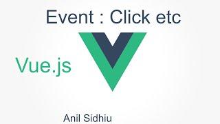 Vue js tutorial for beginners  #5 event | how to use click event