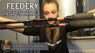 Wędki - FEEDERY || TANI vs DROGI || Parabolik czy Progress?