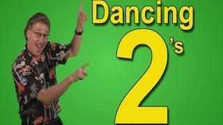 Count by 2 | Dancing 2's | Skip Counting by 2 | Count to 100 | Educational Songs | Jack Hartmann