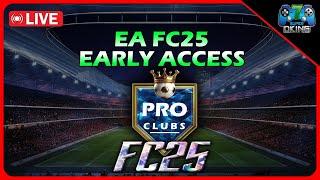 LIVE • EAFC 25 EARLY ACCESS | Pro Clubs [48 HOURS STREAM] #FC25 #FC25GAMEPLAY #EAFC25 #PROCLUBS