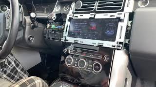 Замена панели климата на Range Rover