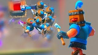 ШОК!!! 14 ЛВЛ РЕКРУТЫ УНИЧТОЖАЮТ ВСЕ НА АРЕНЕ - Clash Royale