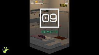 50 Tiny Room Escape 09 Remote (4/4 Cards) Full Walkthrough (Kiary Games)