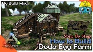 How to Build a Dodo Egg Farm | ARK: Building w/ Fizz (No MODS)