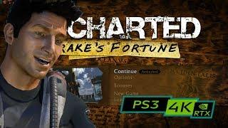 Uncharted: Drake's Fortune / 4K PS3 emulator RPCS3 / RTX 2080ti