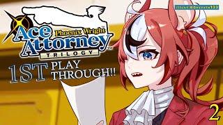 ≪Phoenix Wright: Ace Attorney≫ The Dark Messenger RETURNS ... First Playthrough! #2【SPOILER WARNING】