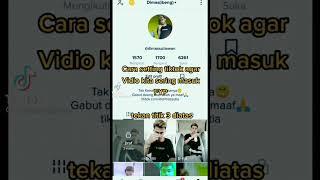 Cara setting tiktok agar vidio kita sering masuk fyp
