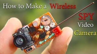 How to Make 500 Meter Range Wireless #SPY Video Camera